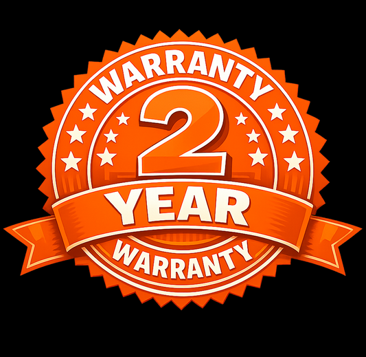 2 Year Warranty