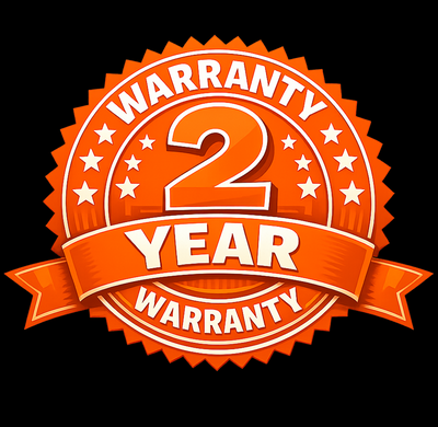 2 Year Warranty
